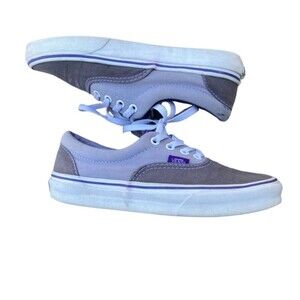 Vans Two Toned Grey Classic Lace Up Shoe